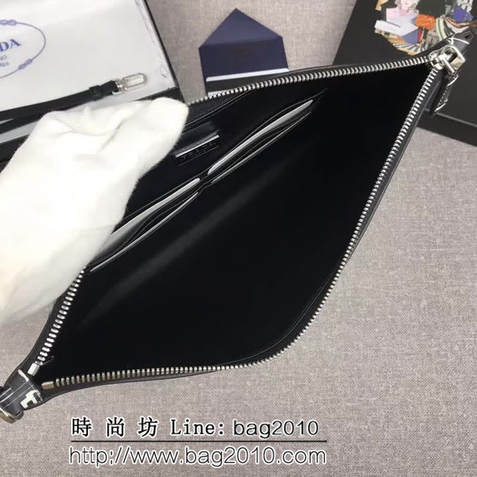PRADA普拉達 官網同步 2018最新漫畫印象系列 限量版男士手包 2NG001 DD1445